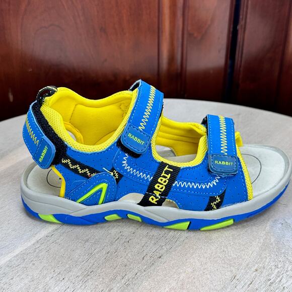 Kids Sandals Rabbit Unisex Size 1 US 32 EU Kids Blue Fisherman Sandals - Picture 7 of 12